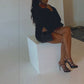 Mini Black Love Bag