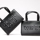 Mini Black Love Bag